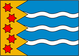 De vlag van de gemeente Oldambt.